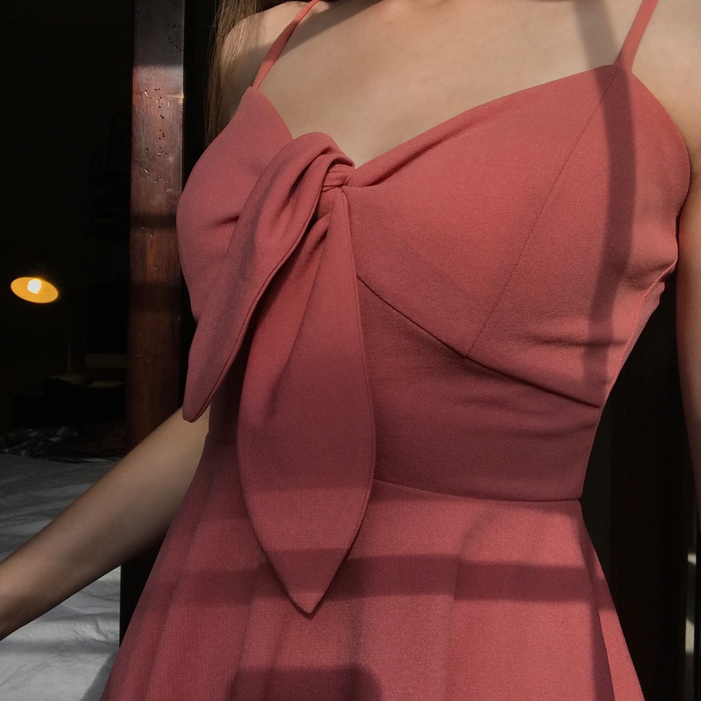 Dress with Front Tie